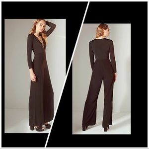 Capulet Revolve Lana Plunging Jumpsuit Black Small